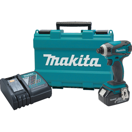 LXT Cordless Impact Driver, Battery Included, 18 V, 4 Ah, 1/4 in Drive, Hex Drive, 0 to 3600 ipm