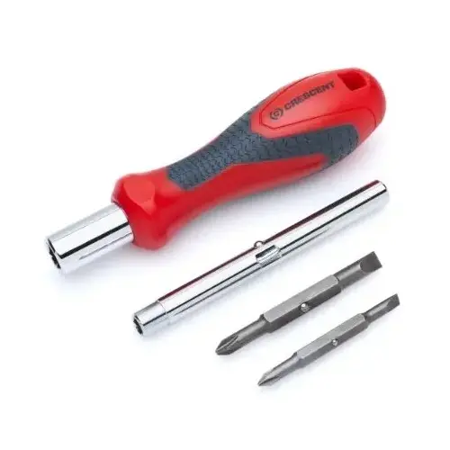 Crescent POP Display, 7-in-1 Dura-Driver Interchangeable Bit Screwdriver