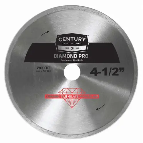 Continuous Rim Diamond Saw Blade Diamond Pro 37347" D X 44385" S