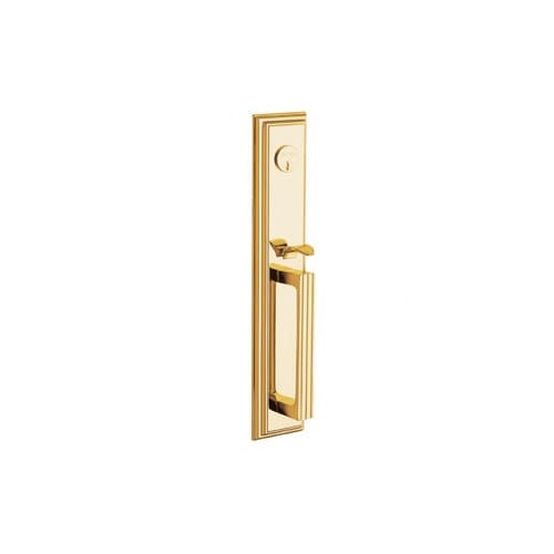 Tremont Active Exterior Mortise Trim Unlacquered Brass Finish