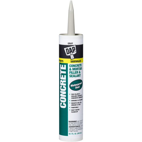 DAP 18096 DAP Concrete and Mortar Filler and Sealant 10.1 OZ Gray