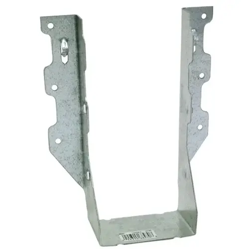 LUS Joist Hanger, 7 in H, 2 in D, 3-1/8 in W, Steel, Galvanized/Zinc, Face Mounting