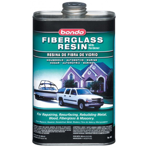 Bondo Fiberglass Resin 1 Quart Can