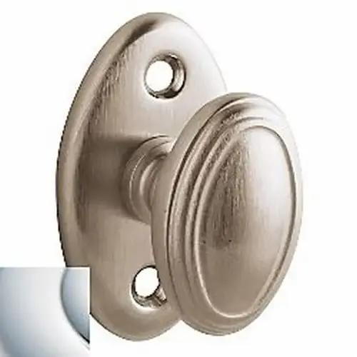Estate Turn Piece w/Backplate Polished Chrome