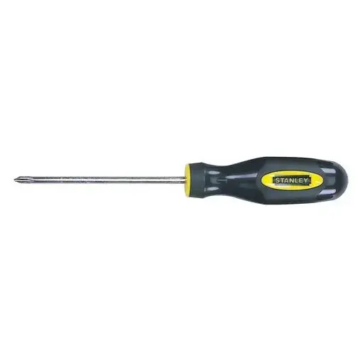 2-Point Standard Fluted Phillips Tip Screwdriver Nickel