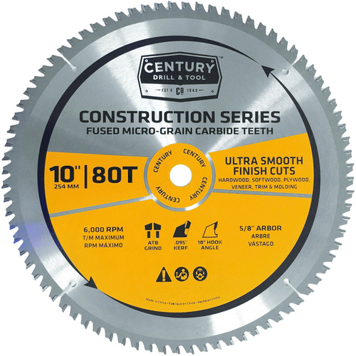 10" 80-T Construction Mitre Blade