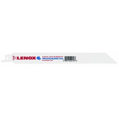 Reciprocating Saw Blade 8" Bi-Metal 10 TPI White - pack of 50