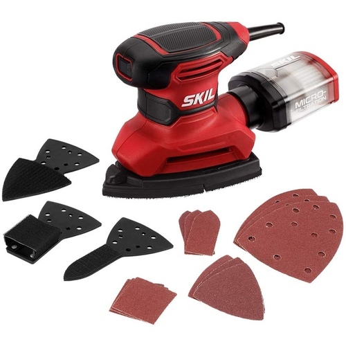 Skil Multi-Use Detail Sander with 3 Attachments