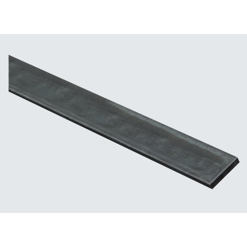 4064BC 1-1/2" x 48" Solid Flat 1/4" Thick in Plain Steel Plain Steel Finish Mill