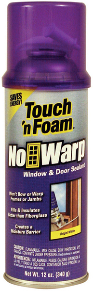 DAP 7565004000 Foam Sealant No Warp White Polyurethane Window and Door 12 oz White