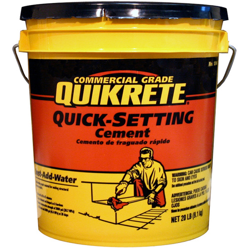 Quikrete 124520 Anchoring Cement, Granular, Brown/Gray, 20 lb Pail Buy Now