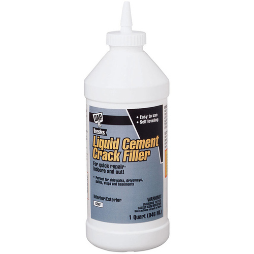 DAP 37584 Bondex Crack Filler, Light Gray, 1 qt Bottle