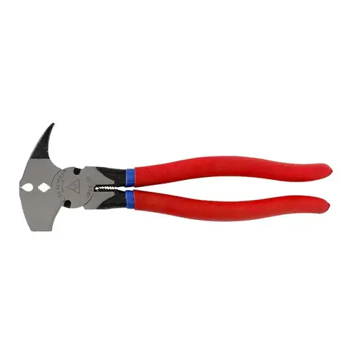 Fence Tool Plier, 11 AWG Cutting Capacity, 10-7/16 in OAL, 1-1/16 in L Jaw, 3-5/8 in W Jaw Multicolored