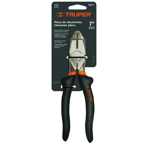 Truper Heavy Duty Lineman's Pliers 7"