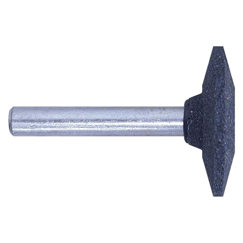 Century Drill & Tool 75206 Grinding Point 1-1/4" D X 1/4" L Aluminum Oxide A37 Cylinder 30560 rpm 1