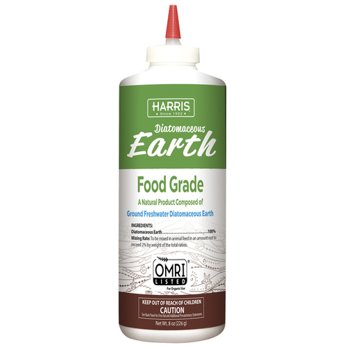 Diatomaceous Earth White Food Grade 8-oz