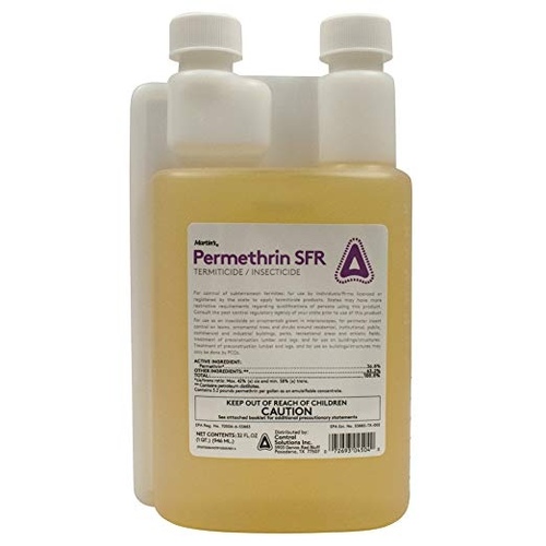 Insect Killer Permethrin SFR Liquid Concentrate 32 oz Amber