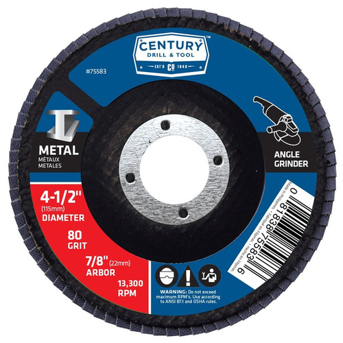 Century Tools Zirconia Flap Disc Wheel