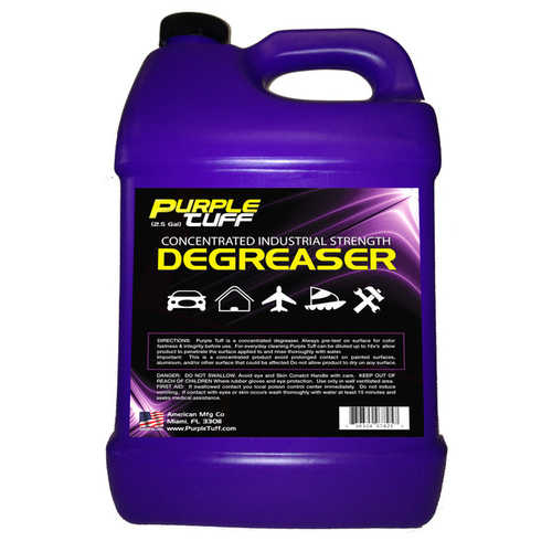 The American PTD2.5 Purple Tuff Cleaner and Degreaser - 2.5 Gallons