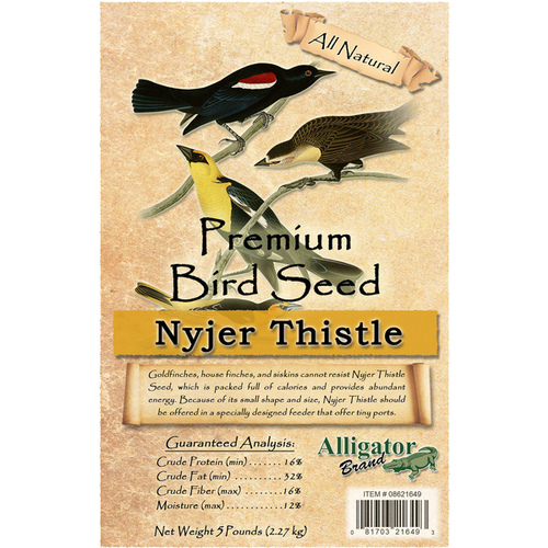 Bird Seed - Premium Nyjer Thistle 5-lbs