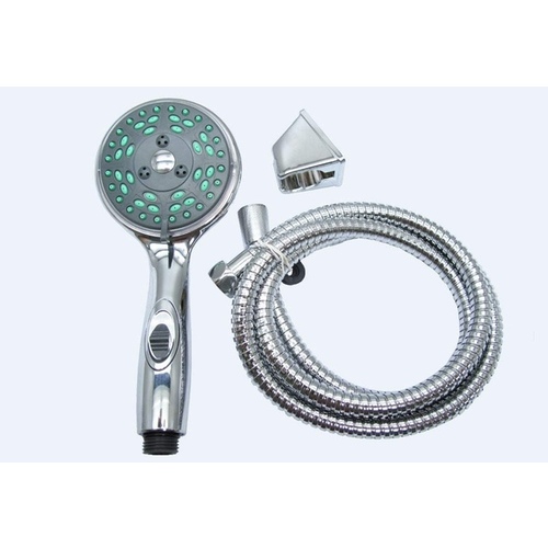 Empire Faucets CRD-DX-APS80C 5-Function Massaging Shower Kit - Chrome with 60 in. Hose