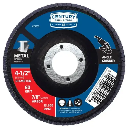 Century Tools Zirconia Flap Disc Whee