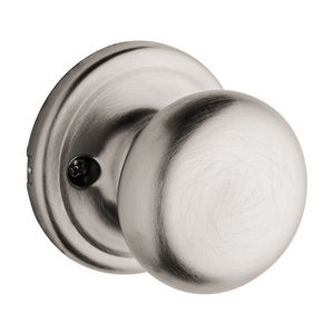 Hancock Half Dummy Knob, Satin Nickel