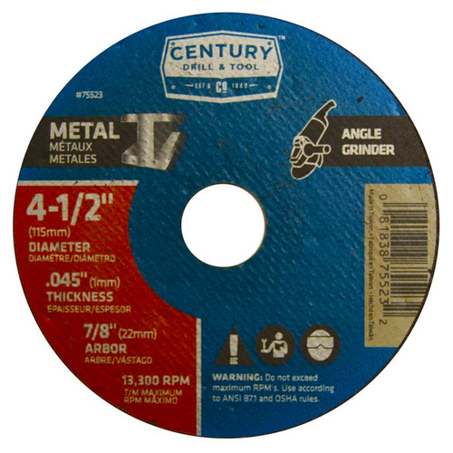 Century Tools Type 1A Thin Metal Cutting