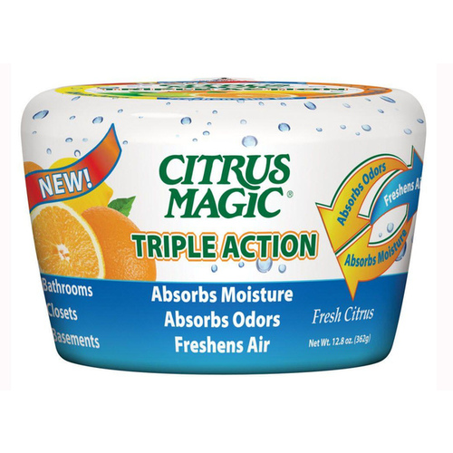 Fresh Citrus Triple Action Moisture and Odor Absorber