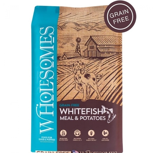 Midwestern Pet Foods Inc. 2100097 Wholesomes Whitefish Meal & Potatoes - 35 lbs. Bag