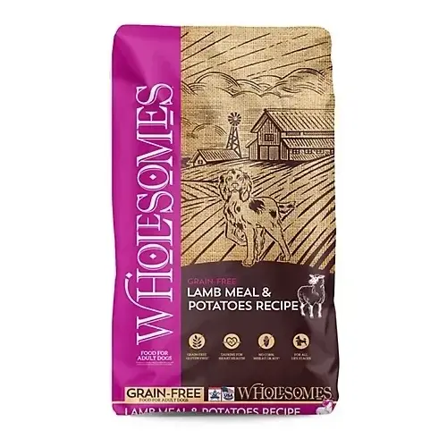 Wholesomes Grain-Free Lamb Meal & Potatoes - 35 lbs Bag