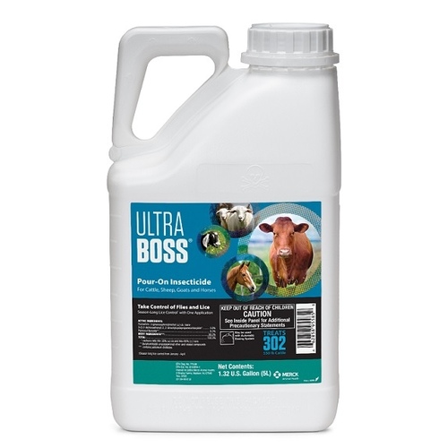 Ultra Boss Pour-On Insecticide - 5L/1.32 Gallons