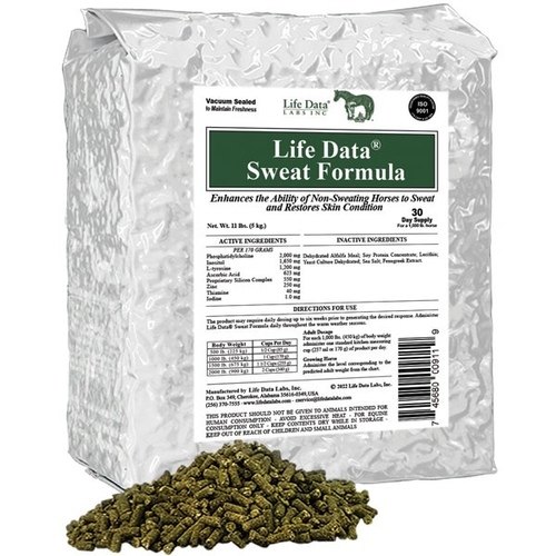 Life Data Labs, Inc - Farriers Formula 22703322 Life Data Sweat Formula Anhidrosis Formula - 11 lbs. Bag