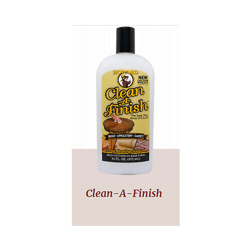 HOWARD'S PRODUCTS INC CF0016 Clean-A-Finish Wood, Upholstery & Carpet Soap, 16 oz.