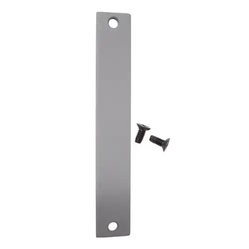 Don Jo LW-86 Mortise Edge Filler Plate, 8" x 1-1/4" x 1/4", Prime Coat
