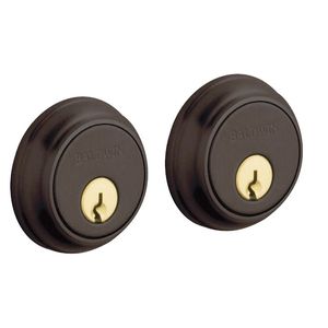 BALD TRADITIONAL DOUBLE CYLINDER Deadbolt, Venetian Bronze