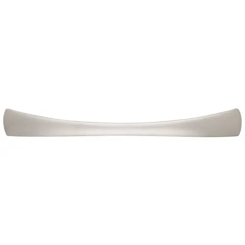 Handle, Zinc 96 142 x 23 mm M4 Showcase Collection, Stainless steel look, 96 mm CTC, 142 length, M4 thread Nickel plated, brushed