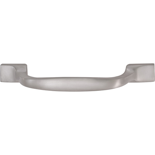 Handle, Brass 96 137 x 29 mm Beaulieu Collection, Brushed nickel, 96 mm CTC Nickel plated, brushed