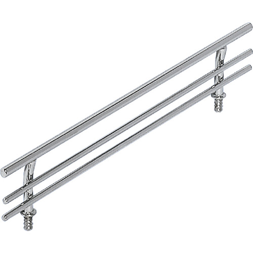 Fence, for Wood Shelves 9 1/2" 11 3/4" Kessebhmer, Length: 298 (11 3/4") Chrome plated