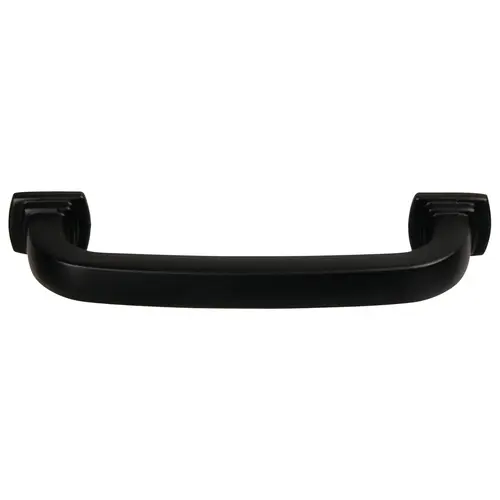 Handle, Zinc 96 116 x 30 mm Surpass Collection, Matt Black, 96 mm CTC Black, matt