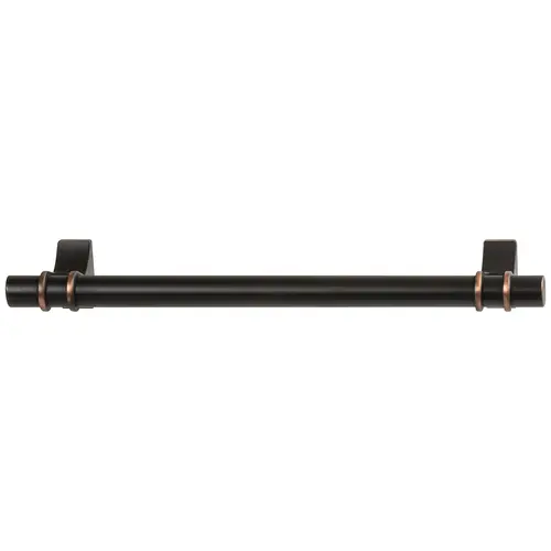 Handle, Zinc 160 198 x 37 mm Amerock Davenport Collection, oil-rubbed bronze, 160 mm CTC Gray, oil rubbed bronze, satin-finish