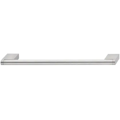 Handle, Stainless Steel, Stainless Steel & Zinc 480 500 x 38 mm diameter 10 mm, zinc alloy base, 480 mm CTC satin-finish, Base: Stainless steel effect, Inset: matt