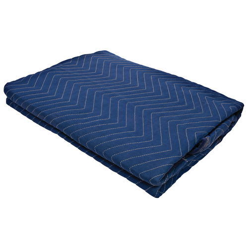 Moving Blanket, Premium, 72" x 80" Bulk pack (4 blankets) Blue, 4 pk Blue