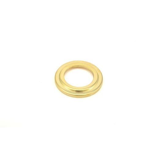 Cylinder Collar Spacer for 1-3/8" Doors, 2-1/8" Prep Unlacquered Brass Finish