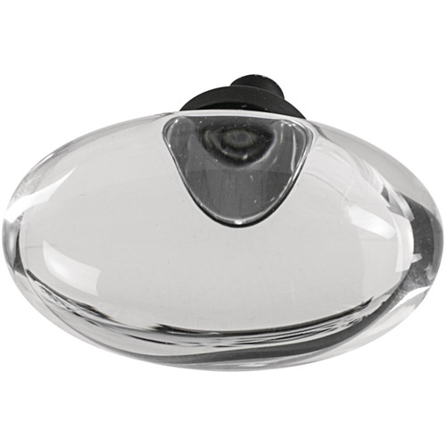 Knob, Glacio, BP36651CORB Length: 44 mm, Width: 25 mm, Height: 30 mm , Base: oil rubbed bronze, , Inlay: clear lacquered