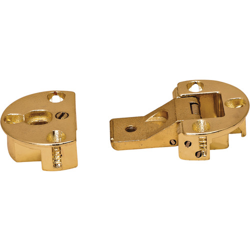 Flap Hinge, 3-Way Adjustable and Detachable, A-Series Brass