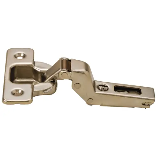 Concealed Hinge, Salice 200 Series/700 Series, 110 degree Opening Angle, Inset Overlay for screw fixing from interior width 70 mm, Self Close, Screw Mounting, Model C2P6P99 Nickel plated