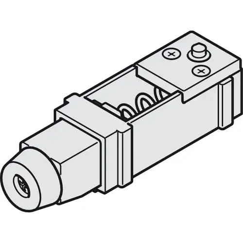 Track Stopper, Slido D-Line11 additional set for 50P-120P, 50C-120C, 50I-120I 264 lbs 120 kg