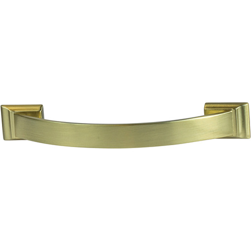 Handle, Zinc 3" 76 111 x 29 mm Amerock Candler Collection, gold champagne, (3") 76 mm CTC Gold colored