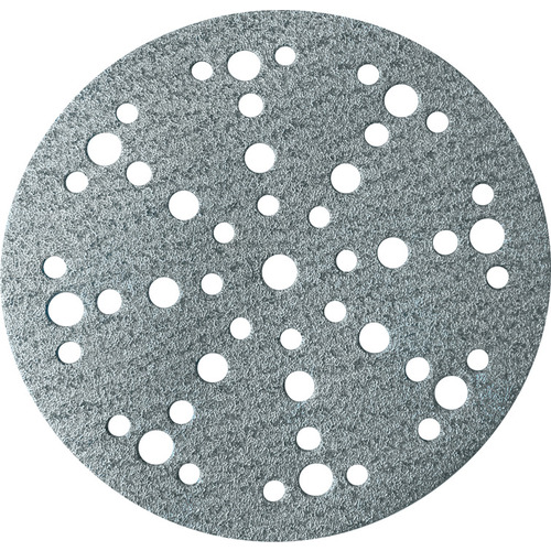 Ceramic Blue Aluminum Oxide Disc, 6", 49 holes P80 80 grit